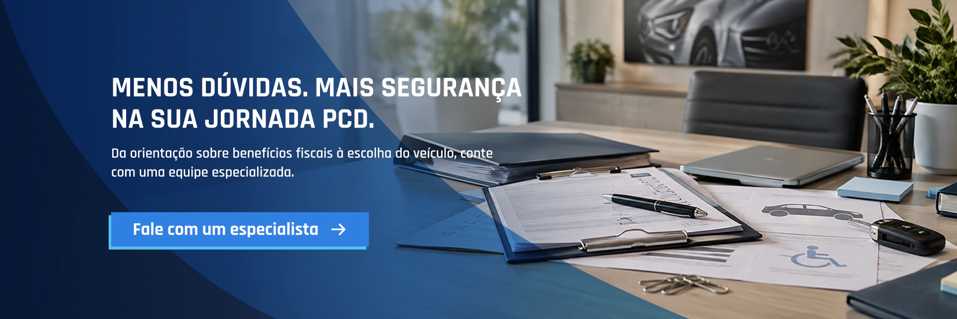 Representação de documentos da jornada PCD